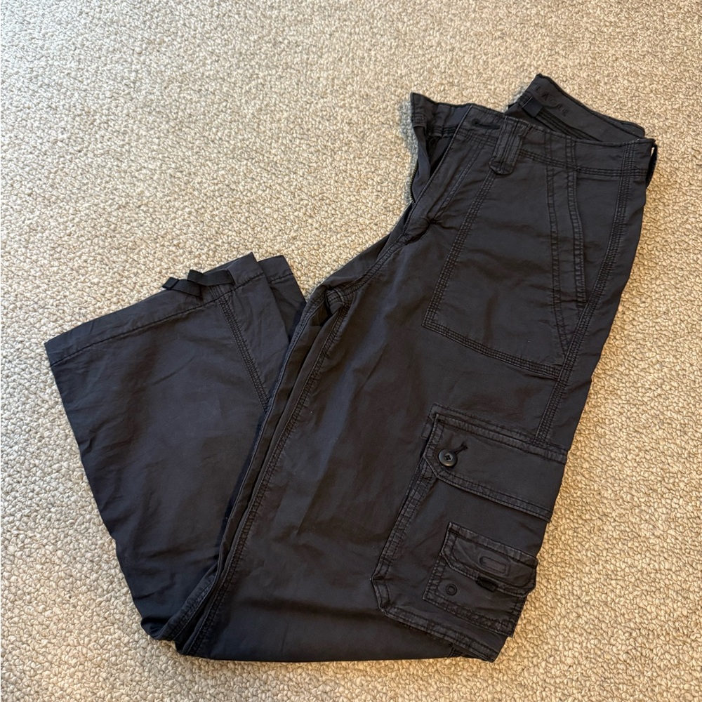 American Eagle Outfitters Black Cargo Pants